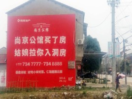  兴化墙体广告在乡镇、农村市场的媒体优势