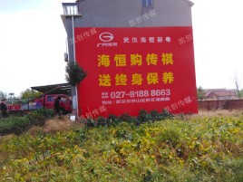  兴化农村墙体广告给农村人民带来方便