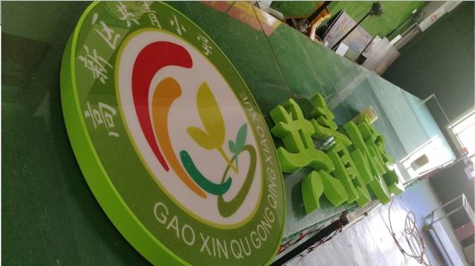  兴化常见的发光字类型