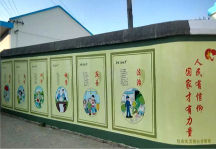  兴化文化墙施工攻略