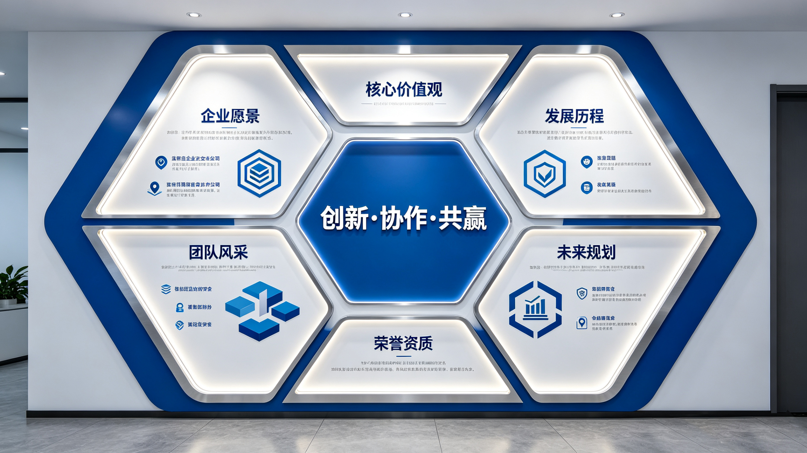  兴化企业文化墙六边形避坑指南（新手常犯5个错误）